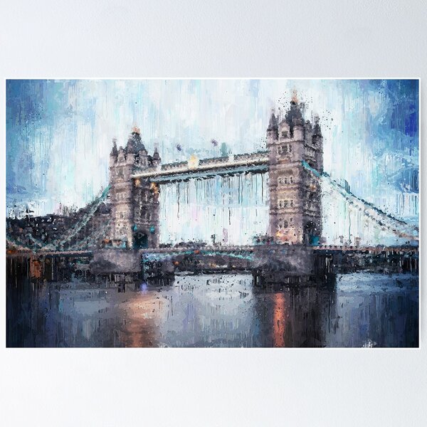 Item preview, London, Tower Bridge designed and sold by AM FineArtPrints.