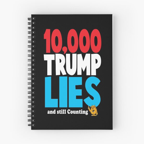 Item preview, 10,000 Trump Lies  designed and sold by BrendanJohnson.