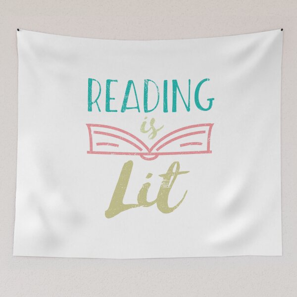 Item preview, Reading is Lit Design for Book Lovers, Literature Lovers designed and sold by Theodore Cory.