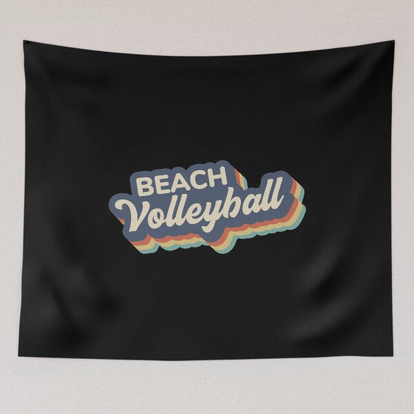 Item preview, Beach Volleyball Retro Volleyballer Gift Ball designed and sold by Franja2.