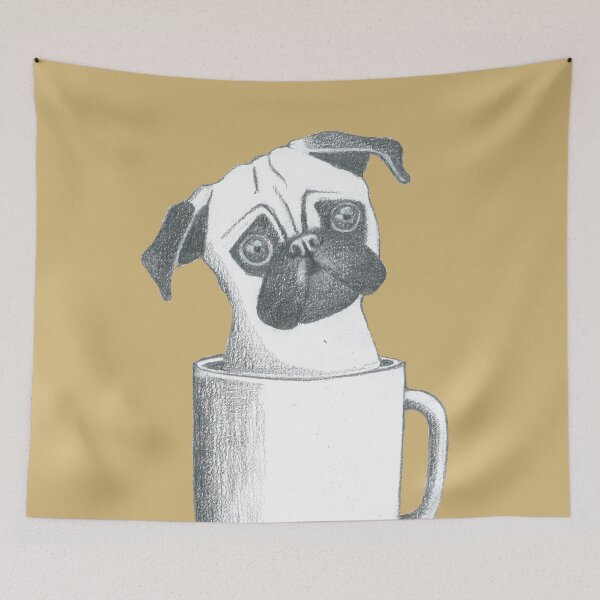 Item preview, Pug in a Mug Coffee Time! designed and sold by S. Struys.