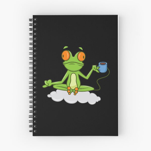 Item preview, Funny Frog Yoga Print designed and sold by inspiredtrend.