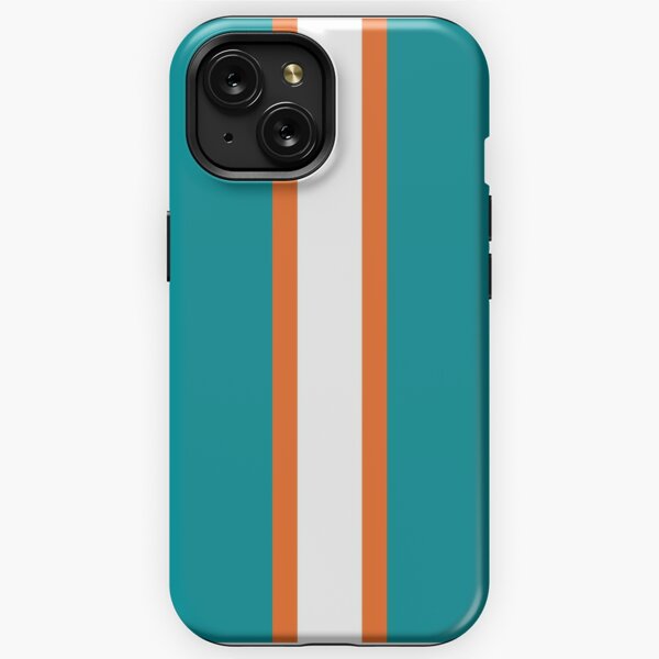 Miami Dolphins Team Logo Mascot Vertical Stripes LG Stylo 5 Case