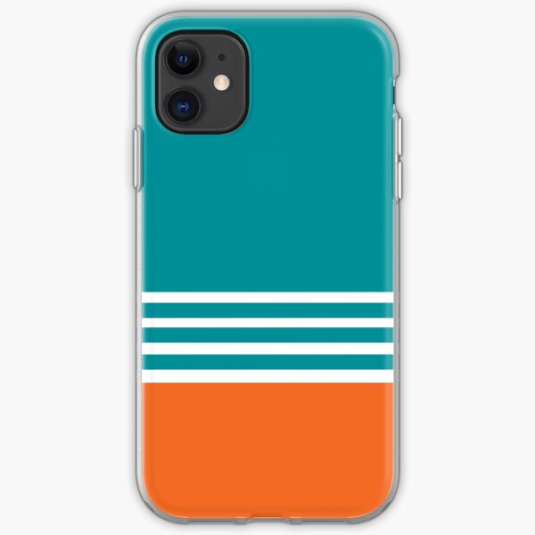 Miami Dolphins Football Fans Florida Sports iPhone Soft Case