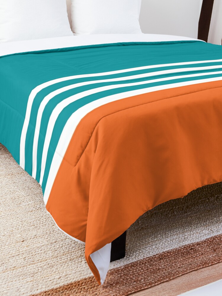 Miami Dolphins Football Fans Florida Sports Comforter for Sale by corbrand