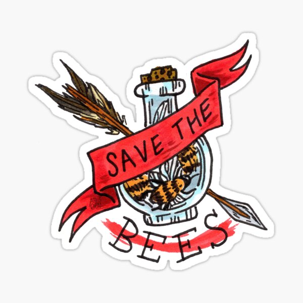 Item preview, Save the Bees designed and sold by arlieopal.