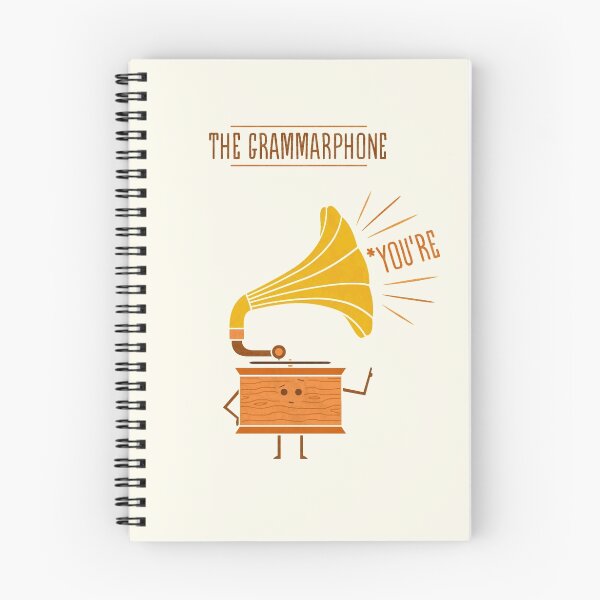 Item preview, Grammarphone designed and sold by HandsOffMyDinosaur.