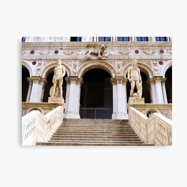 Staircase at the Doge's Palace, Venice Canvas Print