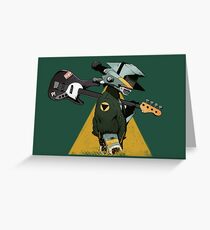 Tarjeta de felicitación Guitarra FLCL