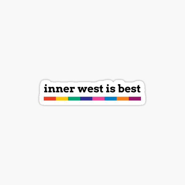 Item preview, Inner West Is Best designed and sold by soupbreakfast.