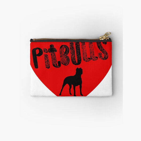 Item preview, Pit Bull Heart Pitbulls Red Black American Bully Gift Dark designed and sold by threadsmonkey.
