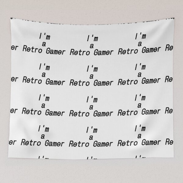 Item preview, I'm a Retro Gamer designed and sold by akaiawa.