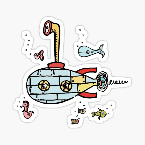 Submarine Sticker