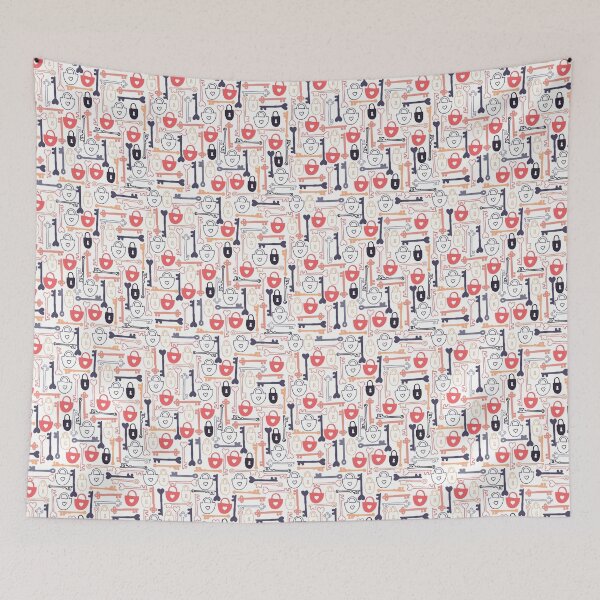 Item preview, Drawing Key Lock Pattern designed and sold by Cheap Women's Shirts.