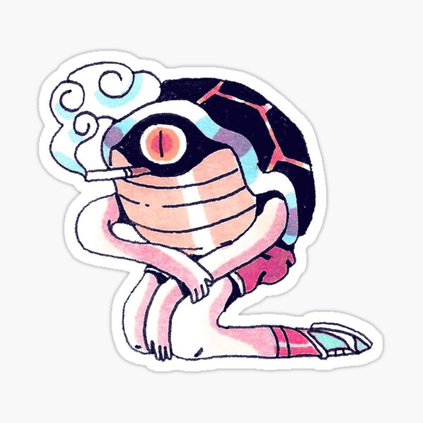 Eye Turtle Sticker