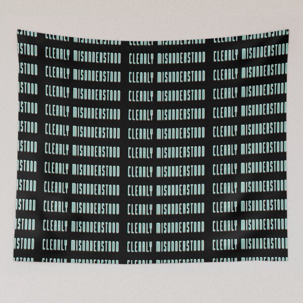Item preview, Graphic Oxymoron, Clearly Misunderstood designed and sold by MaplewoodMerch.