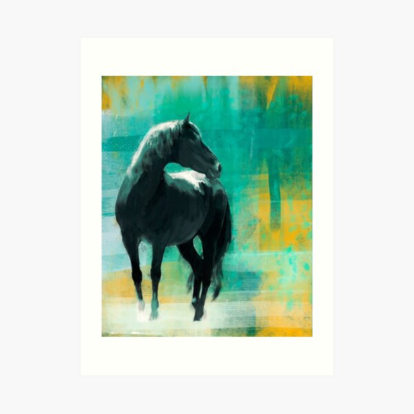 BlackBeauty Art Print
