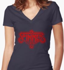 Spinner Women's Fitted V-Neck T-Shirt
