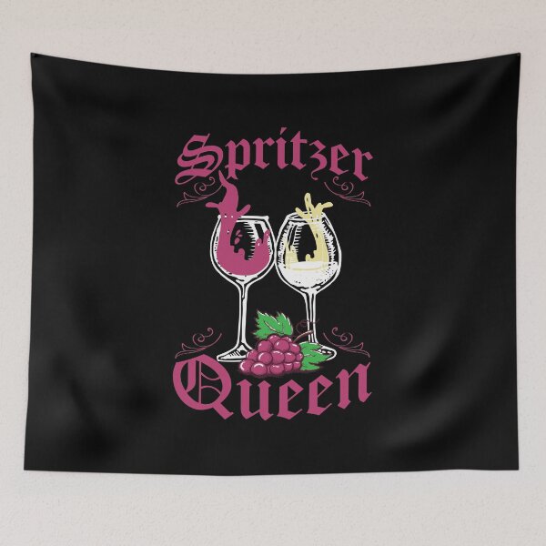 Item preview, Spritzer Queen for White Wine or Red Wine Lovers designed and sold by festivalshirt.