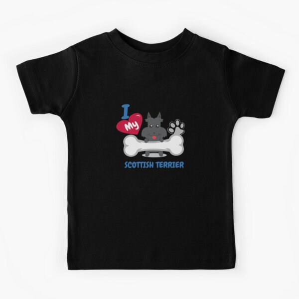 SCOTTISH TERRIER - I Love My SCOTTISH TERRIER Gift Kids T-Shirt