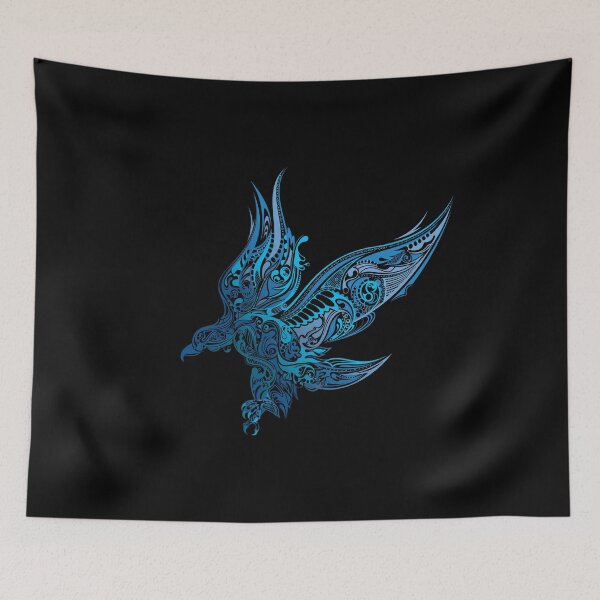 Item preview, Artistic Eagle Soaring Wings Ornate Prismatic Art designed and sold by MintedFresh.