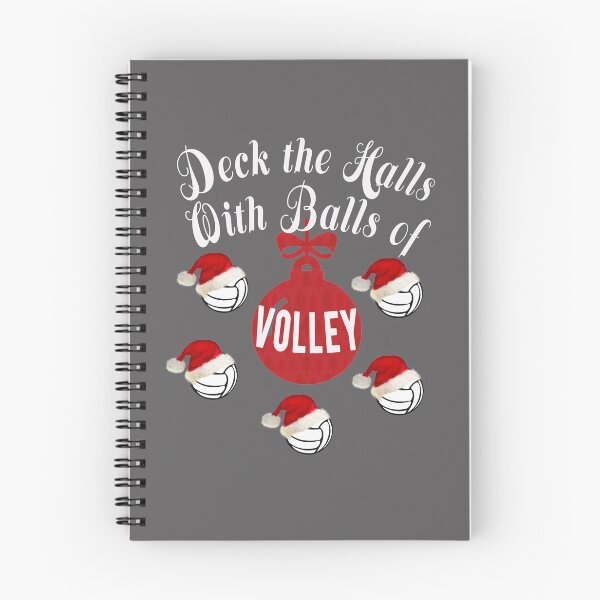 Item preview, Funny & Cute Volleyball Christmas Gift Deck the Halls with Balls of Volley designed and sold by LGamble12345.