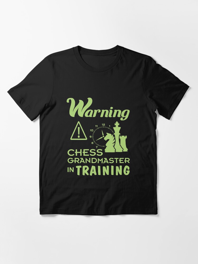 Alternate view of Funny Chess Grand Master in Training Gift for Girls & Boys Essential T-Shirt
