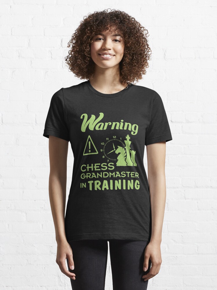 Alternate view of Funny Chess Grand Master in Training Gift for Girls & Boys Essential T-Shirt
