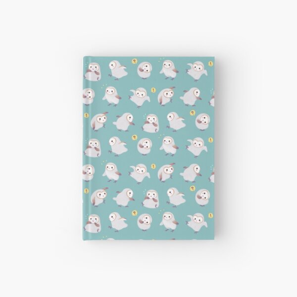 Baby barn owls Hardcover Journal