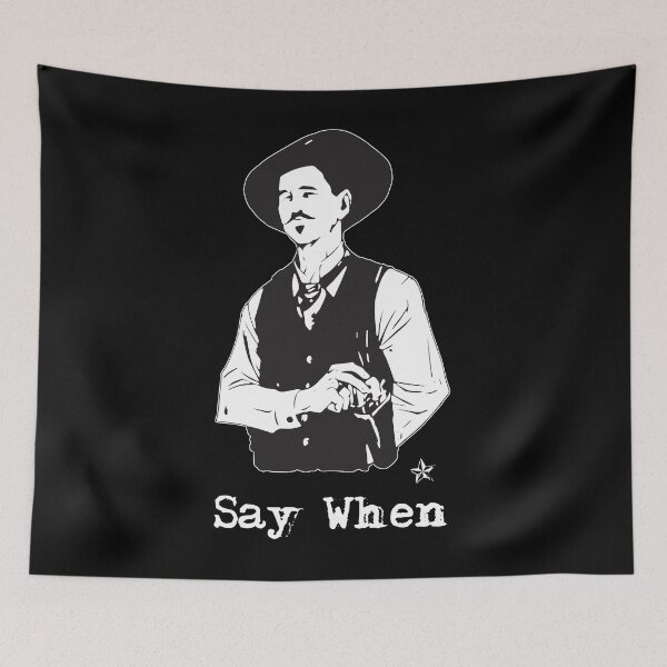Item preview, Doc Holliday Say When Western designed and sold by MrSimpler.