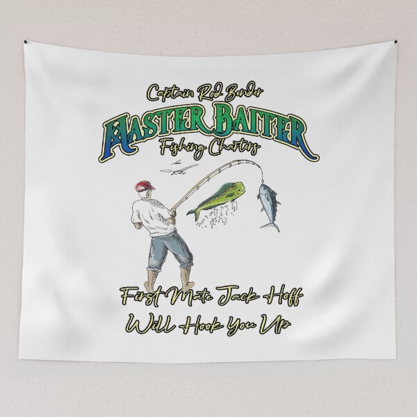 Item preview, Master Baiter Fishing Charter T Shirt Captain Rod Bender designed and sold by funnytshirtemp.