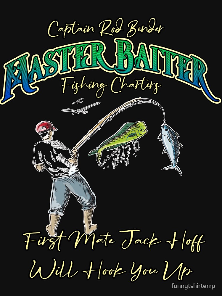 MASTER BAITER HOODIE - FUNNY FISHING ANGLING JOKE TACKLE JUMPER