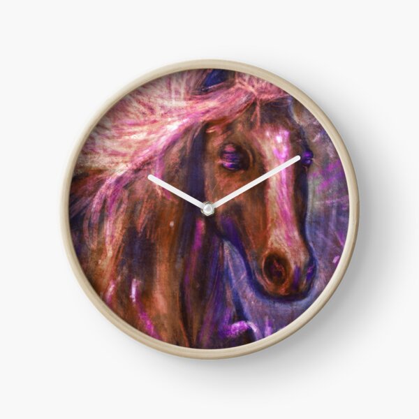 Enchanted Horse Clock