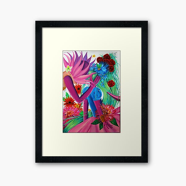 The Lovers Framed Art Print