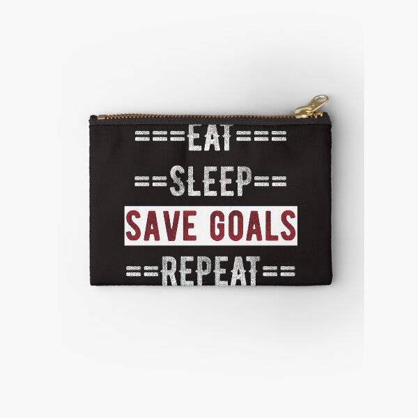 Item preview, Gift for Goalies Eat Sleep Save Goals Repeat  designed and sold by TrndSttr.