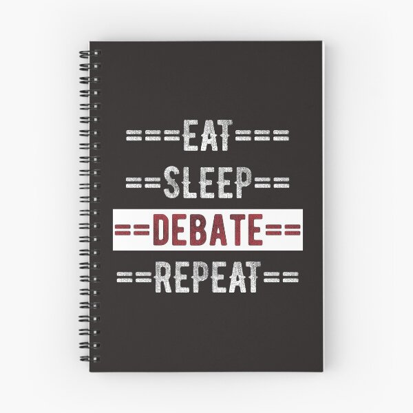 Item preview, Gift for Debate Team and People that Argue Eat Sleep Debate Repeat  designed and sold by TrndSttr.