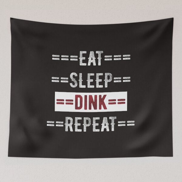 Item preview, Gift for Pickleball Players Eat Sleep Dink Repeat  designed and sold by TrndSttr.