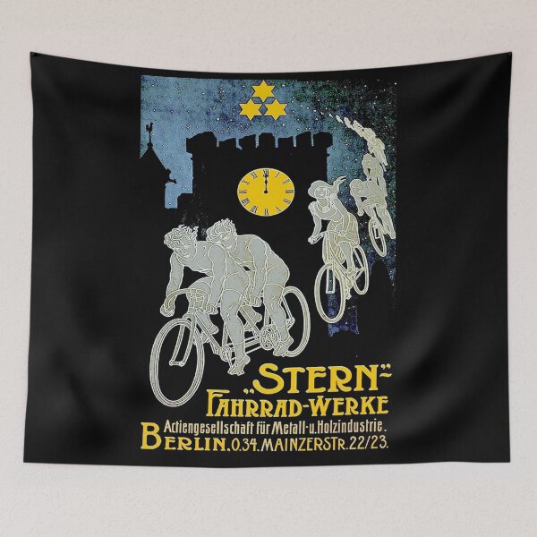 Artikelvorschau, STERN-FAHRRAD-WERKE: Vintage-Fahrraddruck von 1929 entworfen und verkauft von posterbobs.