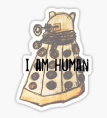 I Am Human Sticker