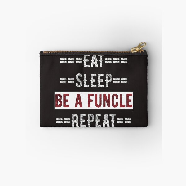 Item preview, Gift for Fun Uncles Eat Sleep Be a Funcle Repeat  designed and sold by TrndSttr.