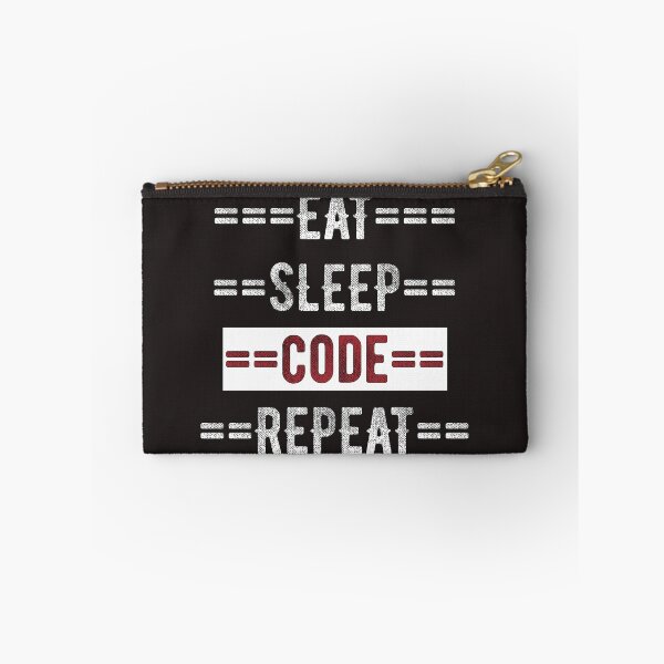Item preview, Gift for Coders and Programmers Eat Sleep Code Repeat  designed and sold by TrndSttr.