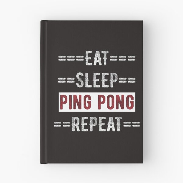 Artikelvorschau, Geschenk für Ping-Pong-Spieler Eat Sleep Ping Pong-Wiederholung entworfen und verkauft von TrndSttr.