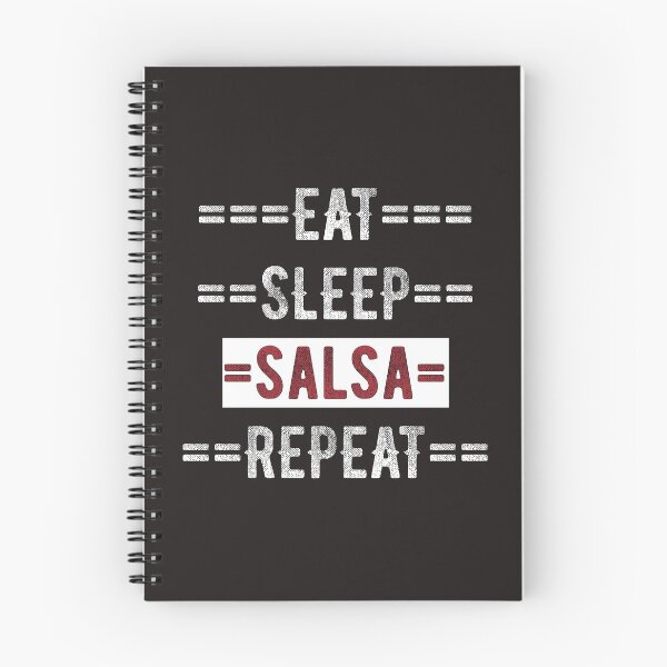 Item preview, Gift for Salsa Dancers Eat Sleep Salsa Repeat  designed and sold by TrndSttr.