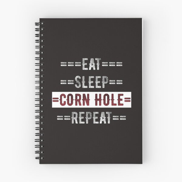 Item preview, Day Drinking Eat Sleep Corn Hole Repeat  designed and sold by TrndSttr.