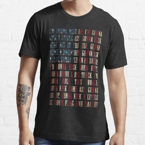 ROCK FLAG AND EAGLE - iasip It's Always Sunny in Philadelphia Essential T-Shirt