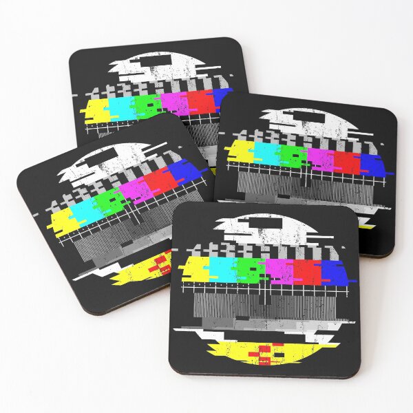 Item preview, Vintage Glitched TV Test Pattern Graphic designed and sold by MartineMeeka.