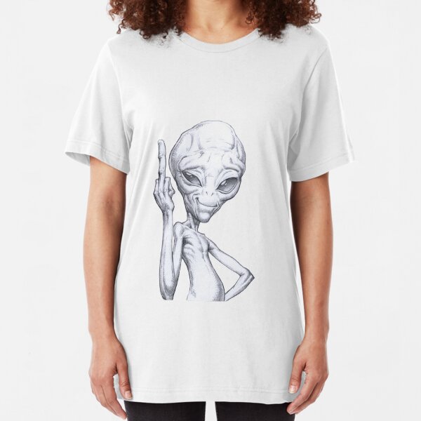 Paul - the alien Slim Fit T-Shirt