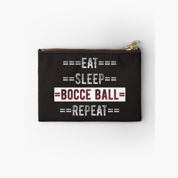 Item preview, Gift for Bocce Players Eat Sleep Bocce Ball Repeat  designed and sold by TrndSttr.