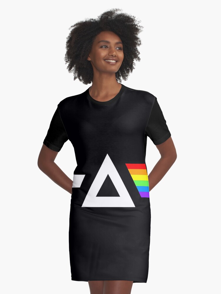 Minimalist Dsotm Wallpaper Pink Floyd Graphic T Shirt Dress By