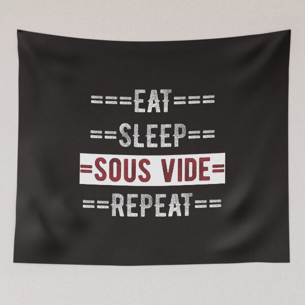 Item preview, Gift for Sous Vide Cooks Eat Sleep Sous Vide Repeat  designed and sold by TrndSttr.